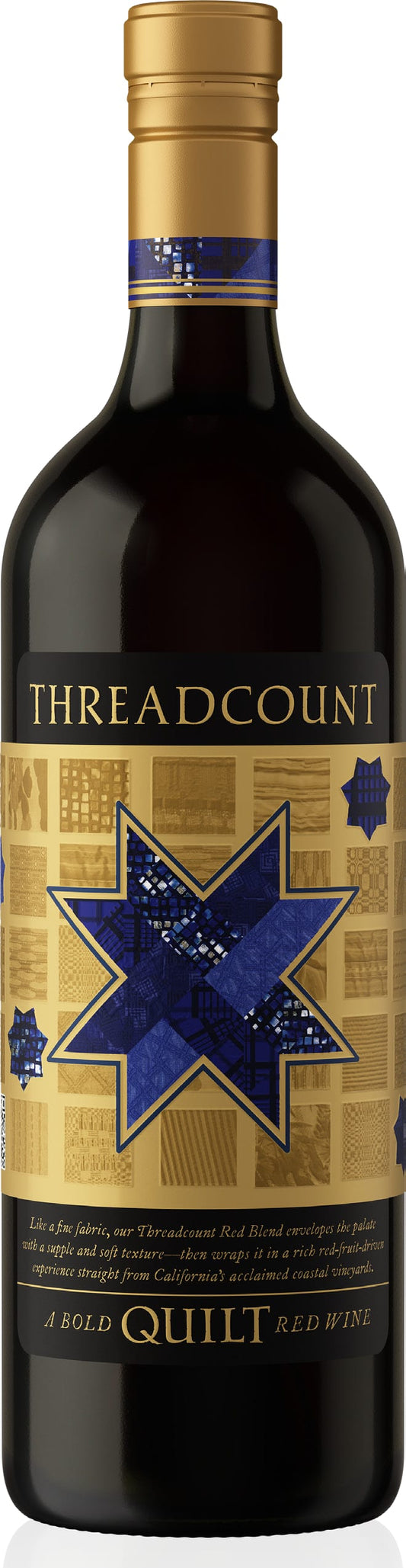 Quilt Threadcount Red Blend
